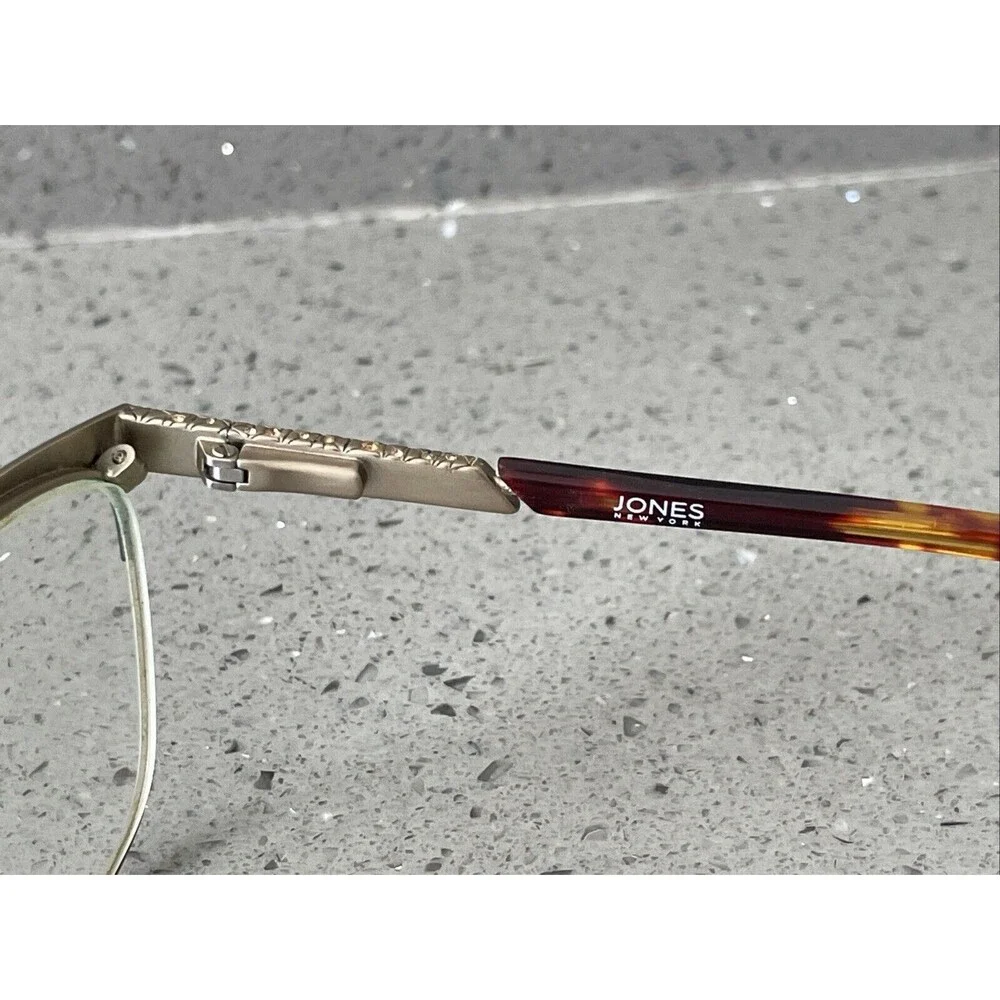 JONES NEW YORK J490 BLACK full rim 55/16/140 FLEX HINGE EYEGLASSES Frames Only